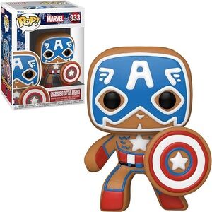 Marvel Gingerbread Captain America Funko POP!